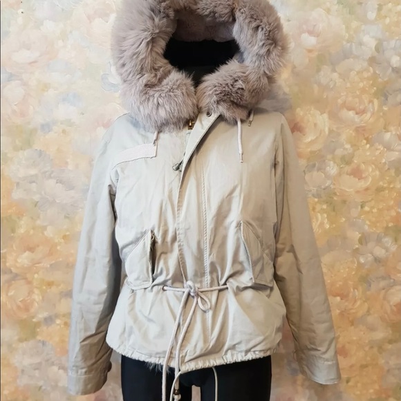 Mr & Mrs Italy Fur lined Jacket - Picture 4 of 12